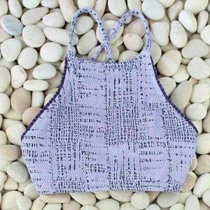 NWOT - Crochet Bikini Top / Crop Top